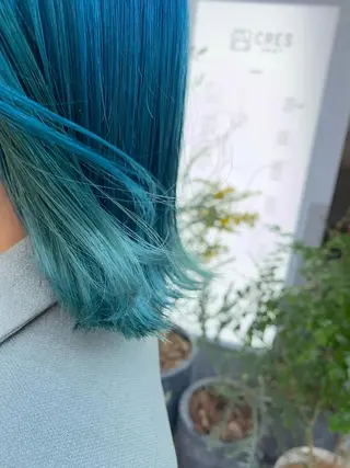 ミディアム カラー ヘアアレンジ XENA表参道 MIKUのヘアスタイル