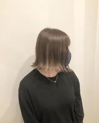ショート カラー ニュアンスカラー🫧 加納のヘアスタイル