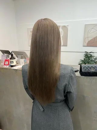 ロング カラー 前 侃太のヘアスタイル