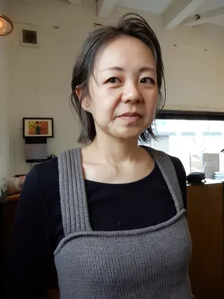 ショート カラー デザインカット🎨 ボブ🫟おざきのヘアスタイル