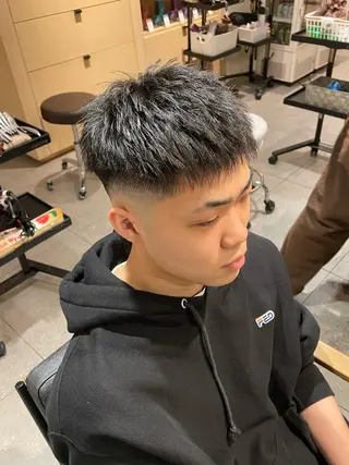 メンズ Le'a所属・渋谷/フェード/ 國分 翔のヘアスタイル