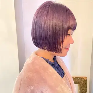 ショート カラー ショート/ブリーチ mizuki🐋のヘアスタイル