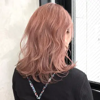 ミディアム カラー ヘアアレンジ TOMO GEEKS代表のヘアスタイル