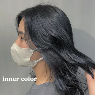 ミディアム 【明石の艶髪神様】 染澤尋統のヘアスタイル