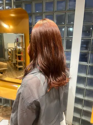 ロング カラー カット/パーマモデル 募集🩵　yukaのヘアスタイル