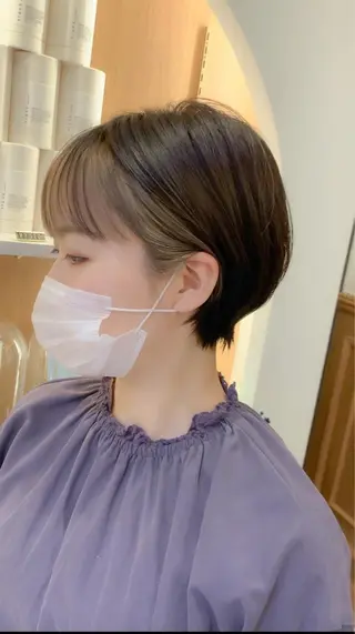 ショート 紺野紘三 /韓国/ショートのヘアスタイル