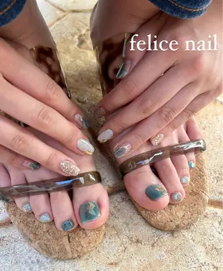 ネイル felice nailのネイルデザイン