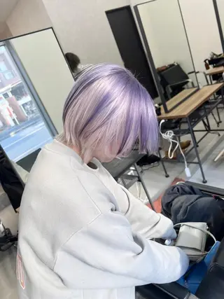 ミディアム カラー特化Eir 田嶋のヘアスタイル