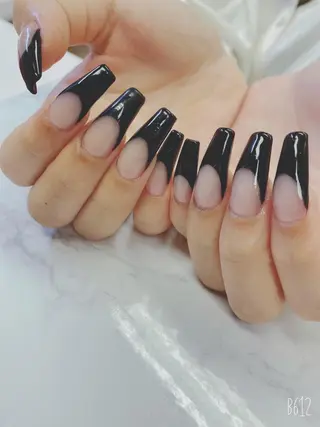 ロング JNA認定講師🌸 RIEのネイルデザイン