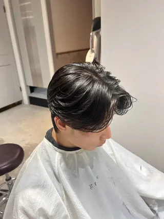 ミディアム パーマ メンズ メンズカットパーマ ✂️ JOYAのヘアスタイル