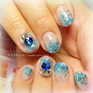 ネイル ネイル/耳つぼ /新ホワイトニングのネイルデザイン