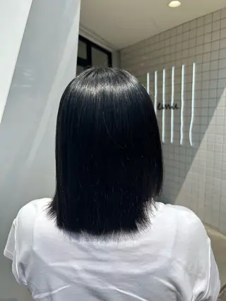 ミディアム ちょめ/八王子 ZEST emuのヘアスタイル