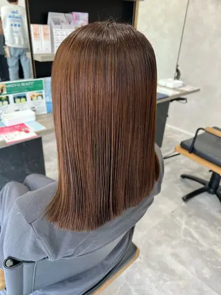 ミディアム 透明感/レイヤー💎 髪質改善/希美のヘアスタイル