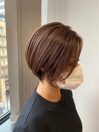 ショート ウサミ/髪質改善 酸性ストレート🌈のヘアスタイル