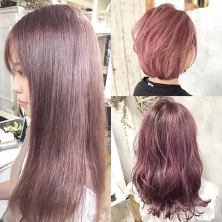 ミディアム カラー ヘアアレンジ 遠藤 拓馬のヘアスタイル