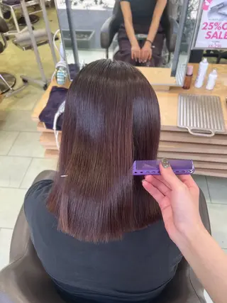 カラー 艶カラー/eye 🫧ྀི/栞のヘアスタイル