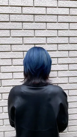 ミディアム カラー Masaki ブリーチカラーのヘアスタイル