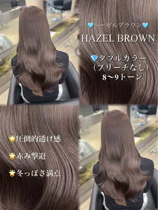 ロング 韓国ヘア特化 TAKESHIのヘアスタイル