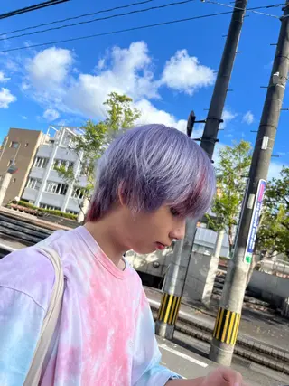 カラー CS made by SHACHU 大分駅前店所属・トメちゃん 🇯🇵🇭🇰のヘアスタイル