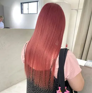 ロング カラー kumon ayu ブリーチ/ハイトーンのヘアスタイル