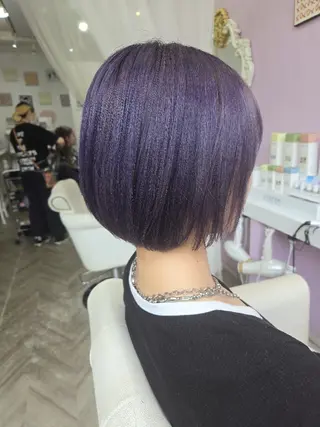 ショート カラー ヘアアレンジ ナカシマ  アユミのヘアスタイル