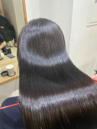 ミディアム 銀座⚜️【脱白髪染め 美髪矯正】トグチのヘアスタイル