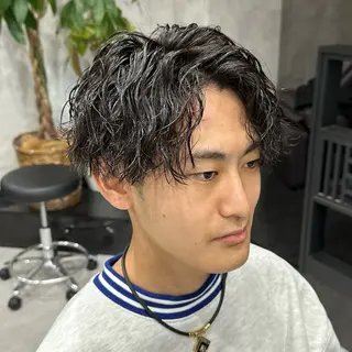 パーマ メンズ 🌈メンズstyle 特化💫ひびき🌈のヘアスタイル