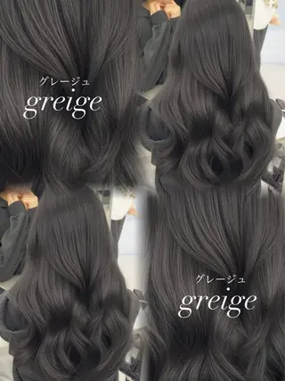 ロング カラー 韓国ヘア　紗希 🦋のヘアスタイル