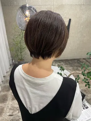 ショート akiba ryokaのヘアスタイル