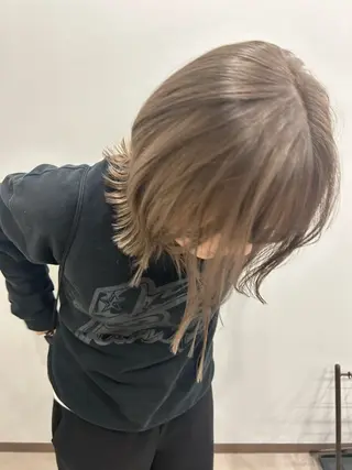 ミディアム hair&eye🎀 /momoKaのヘアスタイル