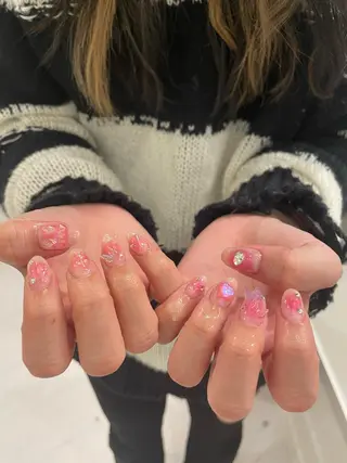 ネイル 束感まつ毛/ネイル/ LED♥KIRARAのマツエク・マツパデザイン