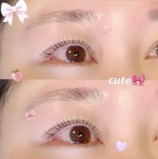 マツエク・マツパ onth.所属・河井 怜子のマツエク・マツパデザイン