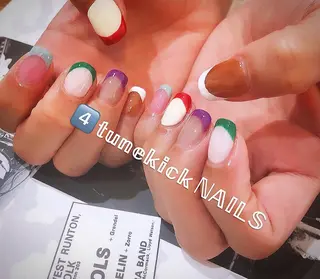 ネイル 4tunekick NAILS(フォーチュンキックネイルズ)所属・光森 淳子のネイルデザイン