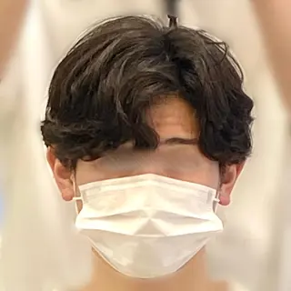 パーマ メンズ メンズ縮毛矯正 ♠️店長下平隼人のヘアスタイル