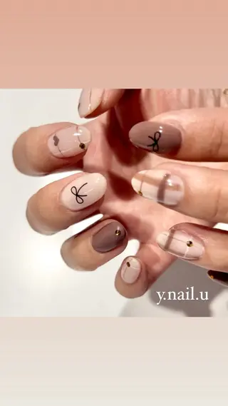 ネイル nail.u所属・テルイ ユウのネイルデザイン