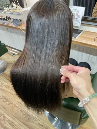 セミロング i'LL Hair Design所属・藤枝のカリスマ ✂︎みしまたかしのヘアスタイル