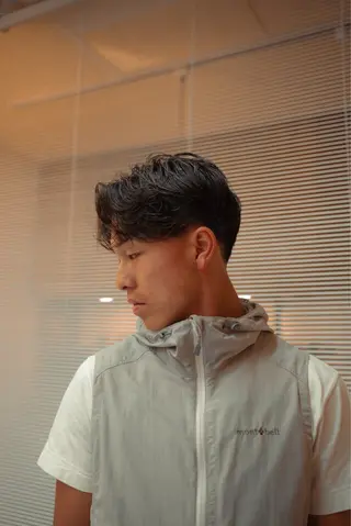 ショート カラー パーマ メンズ 🔗メンズサロン🔗 Kieのヘアスタイル