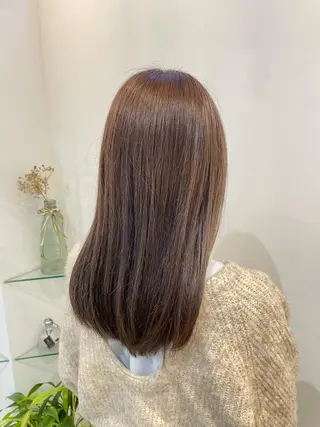 カラー 髪質改善カラー🤍 エクステ✨君島由実子のヘアスタイル