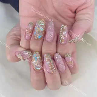 ネイル 神田 ココナッツのネイルデザイン