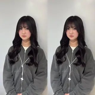 セミロング カラー Minami. 🩵 再現性特化ヘアのヘアスタイル