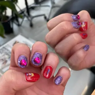 ネイル 野島 千夏のネイルデザイン