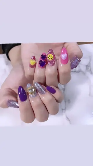 ネイル 高草木 桃香のネイルデザイン