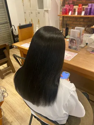 カラー 🪞艶カラー/ボブ/ 矯正/高橋亜実🪞のヘアスタイル