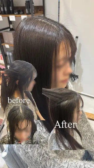 ロング パーマ レイヤー/ウルフカッ ト/𝓡𝓲𝓷🍎のヘアスタイル