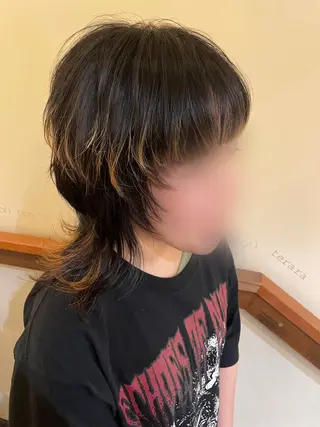 ミディアム hanamori terara所属・森 琳音のヘアスタイル