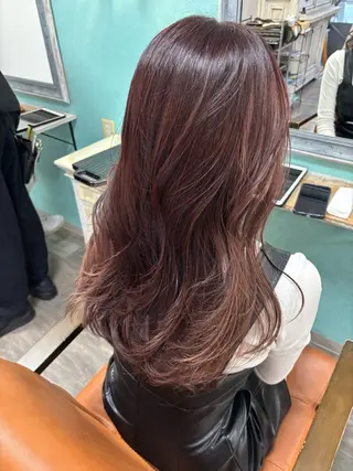ロング 大曽根/艶カラー🌷 暖色/yuukaのヘアスタイル