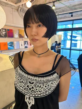 ショート Loom.所属・村上雅人 ナチュラルモードのヘアスタイル
