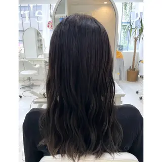 ロング カラー ヘアアレンジ 町田 あみのヘアスタイル