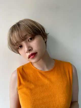 ショート パーマ ヘアアレンジ パーマ特化美容師 mikuのヘアスタイル
