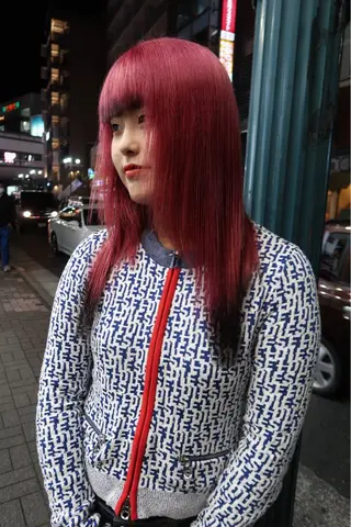 ロング カラー Rei/ 縮毛矯正/ ハイライトカラー募集のヘアスタイル